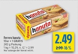 hanuta im diska Prospekt hanuta von Ferrero im aktuellen diska Prospekt für 2,49 €