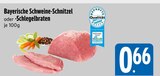 Bayerische Schweine-Schnitzel bei E xpress im Kaufbeuren Prospekt für 0,66 €