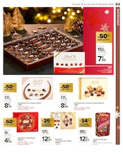 Promos Lindt dans le catalogue "UN Noël POUR TOUS LES GOÛTS" de Carrefour à la page 57 Promos Lindt dans le catalogue "UN Noël POUR TOUS LES GOÛTS" de Carrefour à la page 57