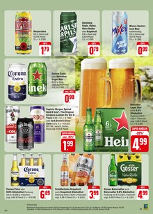 Heineken im EDEKA Prospekt "Aktuelle Angebote" mit 60 Seiten (Saarbrücken)