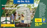 Gewächshaus Angebote von Parkside bei Lidl Bünde für 39,99 €