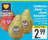 Tafelbirnen „Xenia“ oder „Sweet Sensation“ von Edeka Herzstücke im aktuellen EDEKA Prospekt für 2,99 €