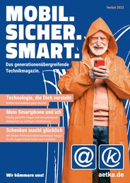 aetka Prospekt für Augsburg: "MOBIL. SICHER. SMART.", 20 Seiten, 11.10.2023 - 31.12.2023