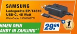 Ladegeräte EP-T4510 USB-C, 45 Watt Angebote von Samsung bei expert Schwabach für 29,99 €