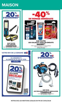 Promotion Colle dans le prospectus Carrefour, valable du 13/07/2026 au 27/07/2026 Promo Colle dans le catalogue Carrefour du moment à la page 54