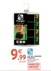 Lot de 4 boxers - FREEGUN en promo chez Intermarché Hyper Lot de 4 boxers - FREEGUN dans le catalogue Intermarché Hyper