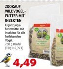 Wildvogelfutter mit Insekten von Zookauf im aktuellen Zookauf Prospekt