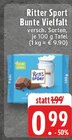Bunte Vielfalt im Angebot bei EDEKA in Erkelenz Bunte Vielfalt Angebote von Ritter Sport bei EDEKA Erkelenz für 0,99 €