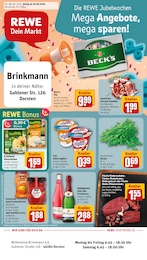 REWE Prospekt "Dein Markt" für Dorsten, 33 Seiten, 29.09.2025 - 04.10.2025