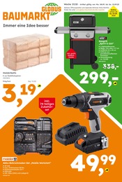 Globus-Baumarkt Baumärkte Prospekt der aktuellen Woche mit 9 Seiten, gültig von 07.09.2025 bis 13.09.2025, in Katlenburg-Lindau und Umgebung Aktueller Globus-Baumarkt Baumärkte Prospekt in Katlenburg-Lindau und Umgebung, "Immer eine Idee besser" mit 9 Seiten, 07.09.2025 - 13.09.2025