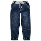 Jungen Pull-on-Jeans mit Rippbund Angebote bei Ernstings family Detmold für 17,99 €