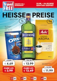 Travel FREE Prospekt für Bad Gottleuba: "HEISSE PREISE", 9 Seiten, 22.08.2025 - 04.09.2025