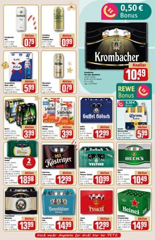 Krombacher im aktuellen REWE Prospekt (Hennef (Sieg)) Krombacher im REWE Prospekt "Dein Markt" mit 30 Seiten (Hennef (Sieg))