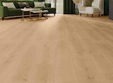 Sol stratifié Randolph, effet chêne blond, L. 129,2 x l. 19,3 cm - GOODHOME dans le catalogue Castorama
