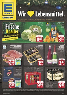 Aktueller E center Prospekt (Hirschstein, 32 Seiten zum blättern E center Prospekt Wir lieben Lebensmittel! mit 32 Seiten