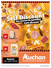 Fromage À Raclette Angebote im Prospekt "Self Discount* Vos courses du quotidien à prix discount" von Auchan Hypermarché auf Seite 1