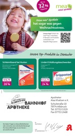 Aktueller mea - meine apotheke Apotheken Prospekt in Albbruck und Umgebung, "Unsere Dezember-Angebote" mit 4 Seiten, 01.12.2025 - 31.12.2025