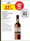 Scotch Whisky Forest Reserve 10 Ans - Aberlour en promo chez Intermarché Super Le Mans à 22,56 €
