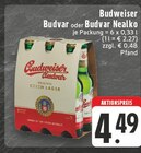Budvar Angebote von Budweiser bei E center Neuss für 4,49 €