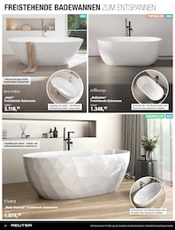 Badewanne im REUTER Prospekt Badewanne im REUTER Prospekt "SOMMERZEIT, AKTIONSZEIT!" auf Seite 20