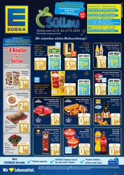 EDEKA Supermarkt Prospekt der aktuellen Woche mit 28 Seiten, gültig von 22.12.2025 bis 27.12.2025, in Ratzeburg und Umgebung Aktueller EDEKA Supermarkt Prospekt in Ratzeburg und Umgebung, "Top Angebote" mit 28 Seiten, 22.12.2025 - 27.12.2025