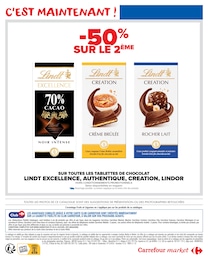 Offre Chocolat dans le catalogue Carrefour Market du moment à la page 2