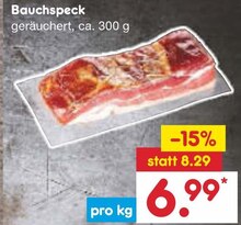 Bauchspeck bei Netto Marken-Discount in Bad Salzuflen Bauchspeck im Angebot bei Netto Marken-Discount Bad Salzuflen für 6,99 €