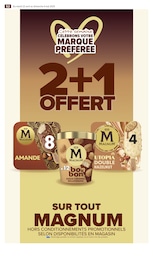 Prix et réduction Magnum dans le prospectus Carrefour Market en cours Offre Magnum dans le catalogue Carrefour Market du moment à la page 56
