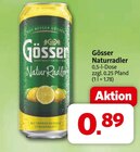 Naturradler im Angebot bei nah&frisch in Ibbenbüren Naturradler Angebote von Gösser bei nah&frisch Ibbenbüren für 0,89 €