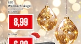 LED Weihnachtskugel Angebote bei Kaufhaus Stolz Kiel für 6,99 €