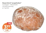 Bauernbrot "ausgehoben" von  im aktuellen V-Markt Prospekt für 3,95 €