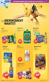 Bier im Getränke Hoffmann Prospekt "Aktuelle Angebote" mit 8 Seiten (Weiden (Oberpfalz))