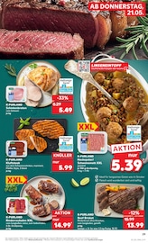 Aktueller Kaufland Prospekt mit Rindfleisch, "Hier bin ich richtig", Seite 34