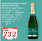 Champagne Brut Angebote von Canard-Duchêne bei GLOBUS Neubrandenburg für 23,99 €