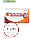 VoltaDexibu Schmerztabletten 200mg bei LINDA Premiumapotheke im Hennigsdorf Prospekt für 7,99 €