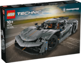 Koenigsegg Jesko Absolut Supersportwagen in Grau von LEGO Technic im aktuellen Rossmann Prospekt für 39,99 €