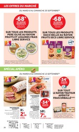 Promotion Fraise dans le prospectus Hyper U, valable du 08/09/2026 au 20/09/2026 Promo Fraise dans le catalogue Hyper U du moment à la page 26