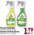Dusche & Bad Citrus im Angebot bei E center in Offenbach Dusche & Bad Citrus Angebote von Frosch bei E center Offenbach für 1,79 €