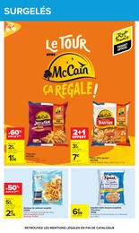Prix et réduction Poisson surgelé dans le prospectus Carrefour en cours Offre Poisson surgelé dans le catalogue Carrefour du moment à la page 32