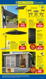 Sonnenschirm im Lidl Prospekt in Ludwigsburg Aktueller Lidl Prospekt mit Sonnenschirm, "LIDL LOHNT SICH", Seite 39