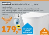 Globus-Baumarkt Idar-Oberstein - Wand-Tiefspül WC Leros Angebot im Prospekt Wand-Tiefspül WC Leros bei Globus-Baumarkt im Idar-Oberstein Prospekt für 179,00 €
