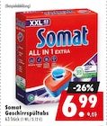Geschirrspültabs von Somat für 6,99 € bei Mäc-Geiz im Angebot Geschirrspültabs von Somat im aktuellen Mäc-Geiz Prospekt