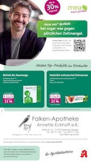 Aktueller mea - meine apotheke Prospekt "Unsere November-Angebote" für Leverkusen Aktueller mea - meine apotheke Prospekt für Leverkusen mit Seiten