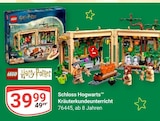 Schloss Hogwarts Kräuterkundeunterricht Angebote von LEGO bei GLOBUS Ludwigshafen für 39,99 €