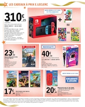 Nintendo Switch Angebote im Prospekt "VOTRE DÉCO DE FÊTES à prix E.Leclerc" von E.Leclerc auf Seite 34