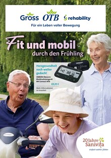 Aktueller OTB GmbH Prospekt (Bernau (Berlin), 6 Seiten zum blättern OTB GmbH Prospekt Fit und mobil durch den Frühling mit 6 Seiten