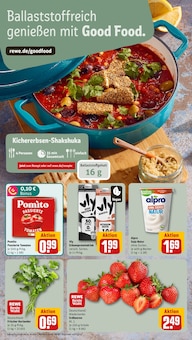 Erdbeeren im aktuellen REWE Prospekt (Hannover) Erdbeeren im REWE Prospekt "Dein Markt" mit 26 Seiten (Hannover)