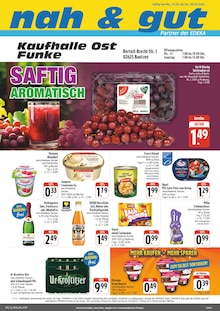 nah und gut Prospekt Wir lieben Lebensmittel! mit 4 Seiten