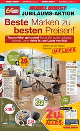 Esstisch im Möbel Borst Prospekt in Ulm Aktueller Möbel Borst Prospekt mit Esstisch, "JUBILÄUMSVERKAUF", Seite 3