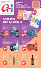 Aktueller Getränke Hoffmann Prospekt mit Cola, "Aktuelle Angebote", Seite 1